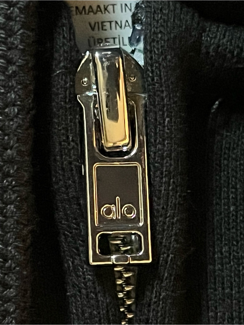 Alo Yoga Accolade Full Zip Hoodie & Sweatpants Set Black XS - Picture 4 of 13